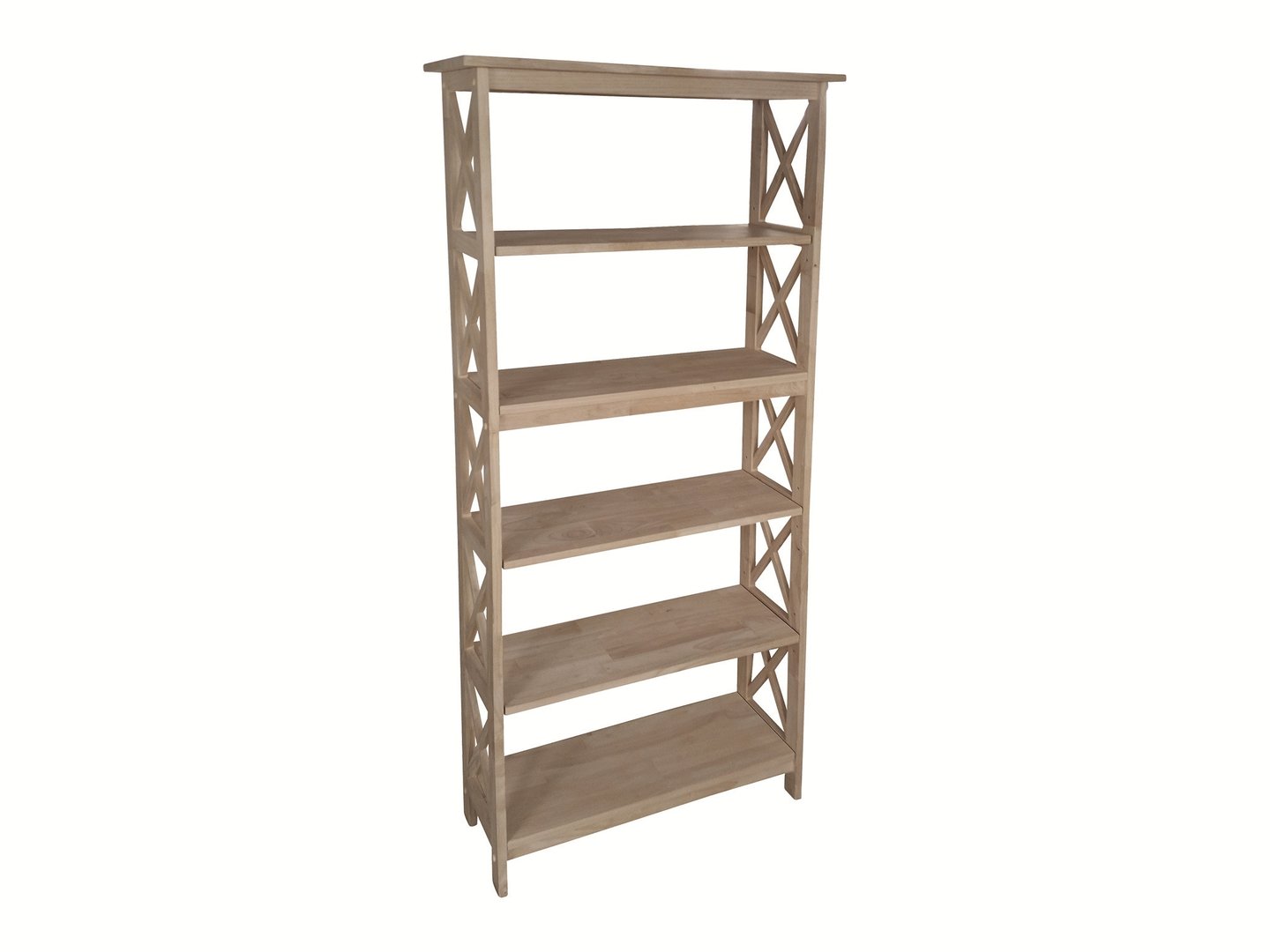 72'' X -Sided Bookcase | John Thomas Furniture