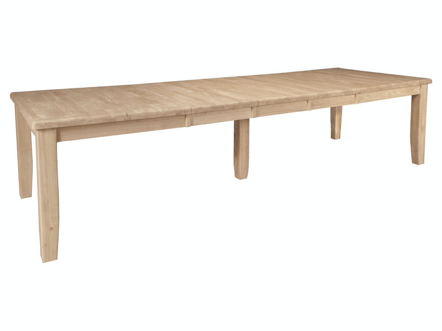 Farmhouse Large Extension Table Top w/ Shaker Legs (Set of 5) | John ...