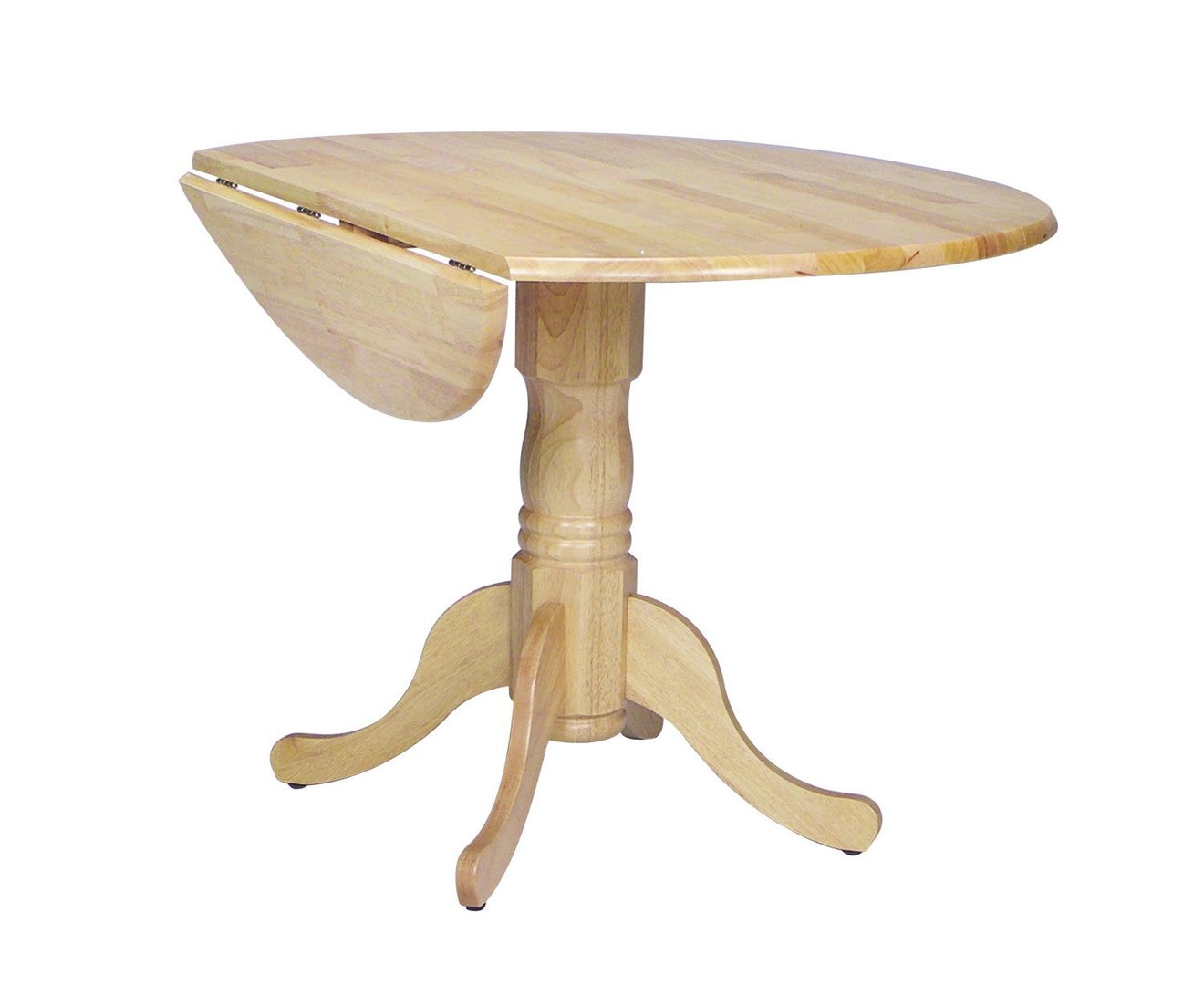 Dining Essentials Round Drop Leaf Pedestal Table In Natural John   T01 42dp 8pBMAP5.max 1920x1080 